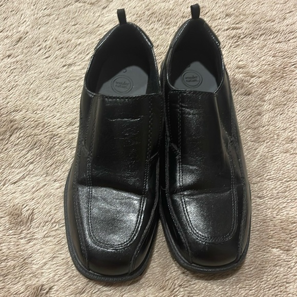 Boys Black Dress Shoes - Picture 1 of 6